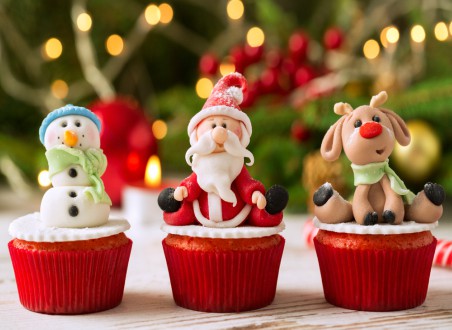 Vianočné cupcakes 